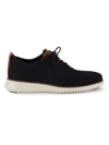 Cole Haan 2.zerogrand Stitchlite Water Resistant Wingtip In Black Ivory