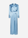 Blanca Vita Empire-line Pleated Gown