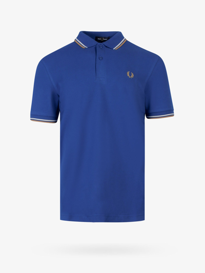 Fred Perry Polo Shirt In Blue