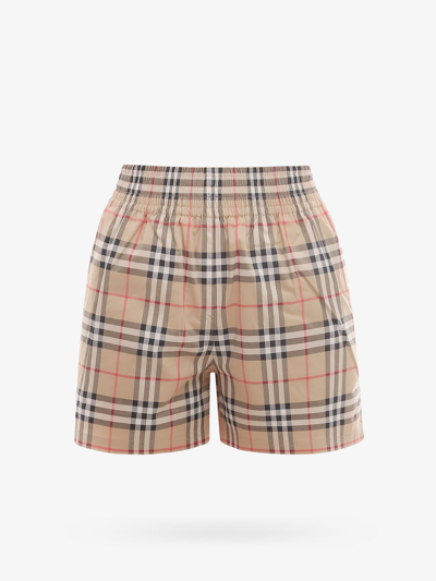 Burberry Shorts In Beige