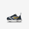 Nike Air Max Dawn Baby/toddler Shoes In Particle Grey,armory Navy,light Bone,dark Citron