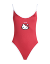 Gcds One-piece Swimsuits In Red