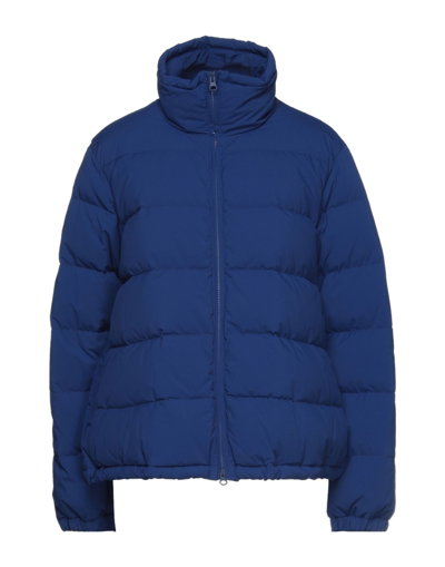 Aspesi Down Jackets In Bright Blue