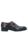 Santoni Loafers In Dark Brown