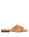 Santoni Sandals In Orange