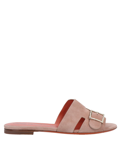 Santoni Sandals In Pink