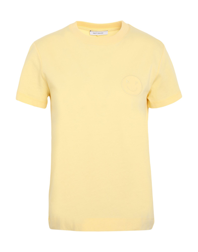 Ninety Percent T-shirts In Yellow