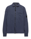 C.p. Company Shirts In Slate Blue