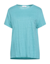 Bruno Manetti T-shirts In Turquoise