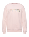 People (+)  Man Sweatshirt Blush Size L Organic Cotton, Polyester In Pink