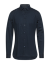 Trussardi Shirts In Dark Blue