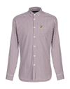 Lyle & Scott Shirts In Deep Purple