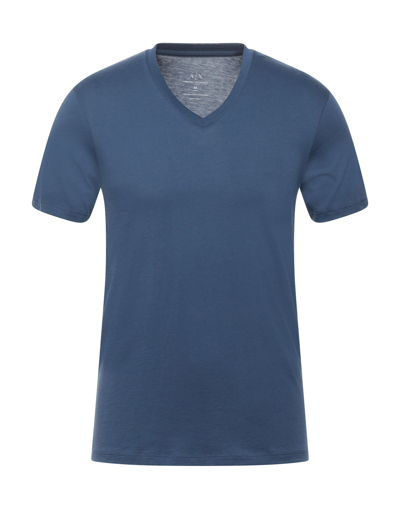 Armani Exchange T-shirts In Dark Blue