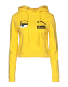 Chiara Ferragni Sweatshirts In Yellow