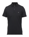 C.p. Company Polo Shirts In Black