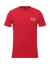 Ea7 T-shirts In Red