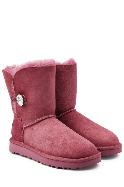 Ugg Bailey Bling Boots With Swarovski Crystal In Magenta