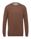 Kangra Cashmere Sweaters In Brown