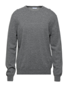 Malo Sweaters In Grey