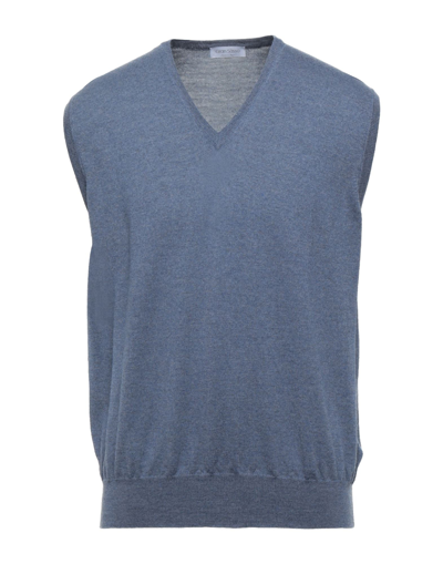 Gran Sasso Sweaters In Pastel Blue