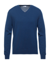 Malo Sweaters In Blue