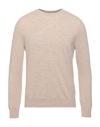 Malo Sweaters In Beige
