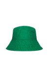 Dries Van Noten Mens Green Padded Wide-brim Shell Bucket Hat In Grey