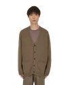 Undercoverism Split Cardigan In Brown
