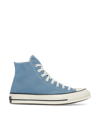 Converse Blue Recycled Canvas Chuck 70 Hi Sneakers In Multicolor