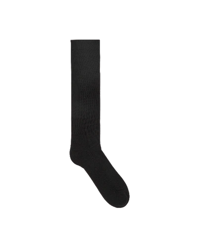 Rick Owens Drkshdw Cotton Socks Black In Multicolor