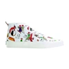 MAISON KITSUNÉ OLY ALL-OVER PRINT HIGH-TOP SNEAKERS