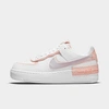 Nike Air Force 1 Shadow Women's Shoes In White/amethyst Ash/pink Oxford