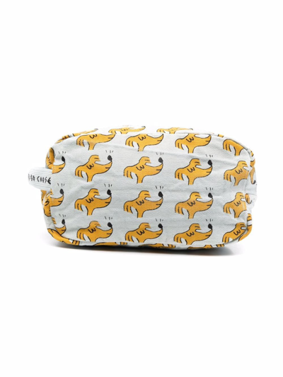 Bobo Choses Kids' Sniffy Dog Cotton Pouch In Yellow