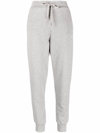 Woolrich Logo-embroidered Track Pants In Grau