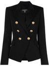 Balmain Double Buttoned Jacket In Schwarz