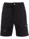 Heliot Emil Logo-plaque Bermuda Shorts In Schwarz