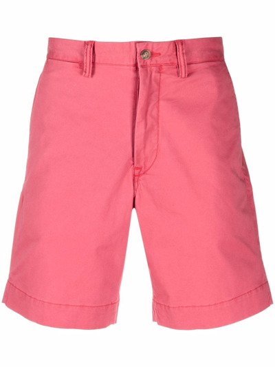 Polo Ralph Lauren Four-pocket Cotton Chino Shorts In Rot