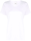 ALLUDE SHORT-SLEEVE COTTON T-SHIRT