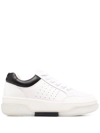 AMIRI STADIUM-PERFORATED-LEATHER TRAINERS