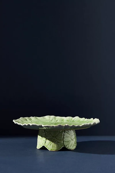 Anthropologie Lilypad Cake Stand
