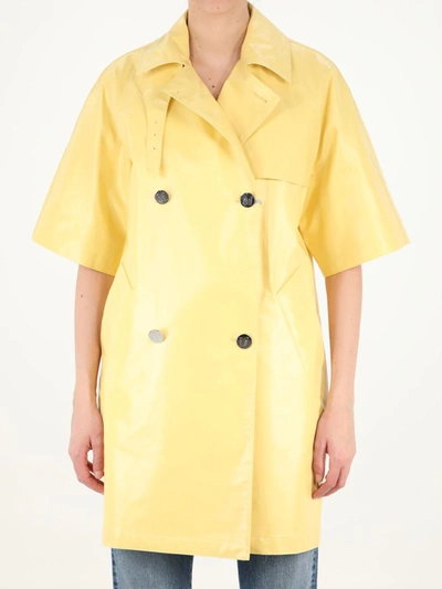 Max Mara Yellow Raincoat