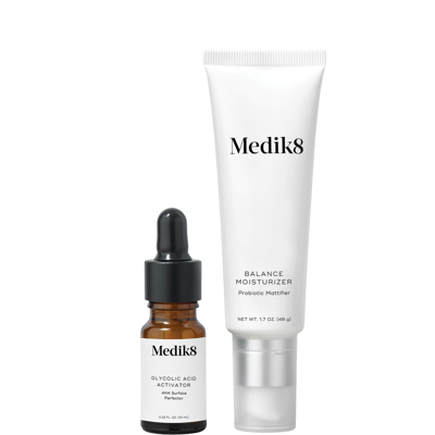 Medik8 Balance Moisturiser With Glycolic Acid Activator - One Size In Colorless