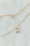 Urban Outfitters Zodiac Layer Necklace Set In Aries