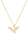 METIER 9KT YELLOW GOLD EAGLE PENDANT NECKLACE