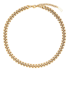 Saint Laurent Women's Medium Curb Chain Metal Necklace In Gold