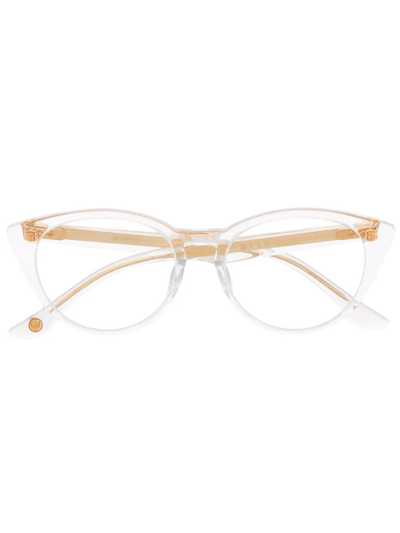 Dita Eyewear Transparent-frame Glasses