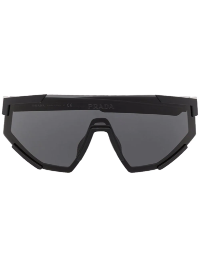 Prada Oversize-frame Sunglasses In Black