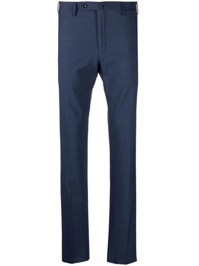 Incotex Tailored-suit Trousers In Blue