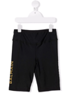 Balmain Logo-print Cycling Shorts In Black