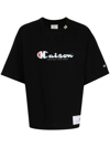 MIHARAYASUHIRO LOGO PRINT BLACK T-SHIRT